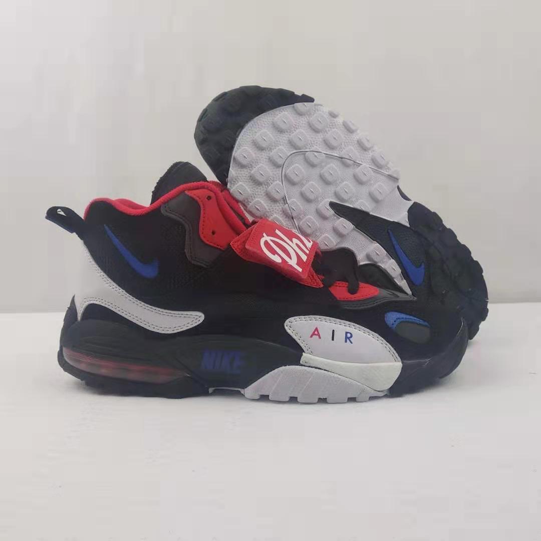 Women Nike Air Max Speed Truf Black White Blue Red Shoes - Click Image to Close